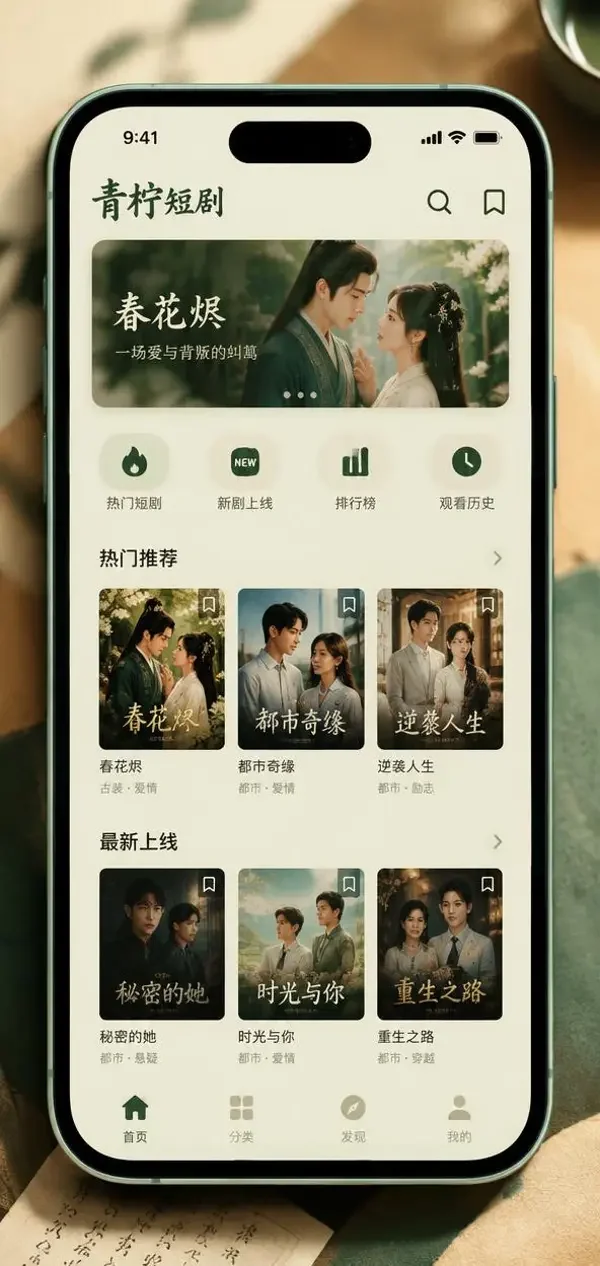 AI片源网 APP 界面 - AI片源网 AI片源网 APP 手机端界面预览
